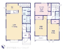 【神奈川県/相模原市南区御園】相模原市南区御園5丁目 新築一戸建て 間取り図