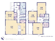 【神奈川県/相模原市南区磯部】相模原市南区磯部 新築一戸建て 間取り図