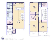 【神奈川県/相模原市南区上鶴間本町】相模原市南区上鶴間本町9丁目 新築一戸建て 間取り図