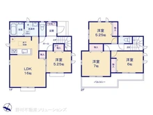 【神奈川県/座間市相模が丘】座間市相模が丘4丁目 新築一戸建て 間取り図