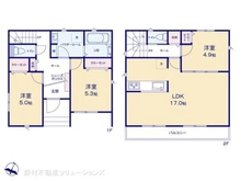 【神奈川県/大和市上和田】大和市上和田 新築一戸建て 間取り図