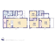 【神奈川県/相模原市南区磯部】相模原市南区磯部 新築一戸建て 間取り図