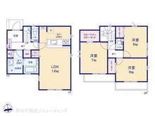 【神奈川県/相模原市中央区星が丘】相模原市中央区星が丘2丁目 新築一戸建て 間取り図
