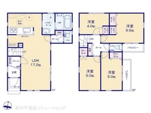 【神奈川県/相模原市南区文京】相模原市南区文京1丁目 新築一戸建て 間取り図
