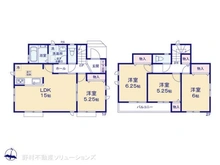 【神奈川県/大和市福田】大和市福田5丁目 新築一戸建て 間取り図
