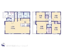 【神奈川県/大和市上和田】大和市上和田 新築一戸建て 間取り図