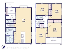 【神奈川県/相模原市中央区横山】相模原市中央区横山2丁目 新築一戸建て 間取り図