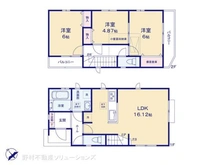 【神奈川県/大和市福田】大和市福田 新築一戸建て 間取り図