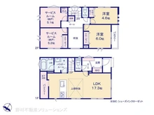 【神奈川県/大和市上和田】大和市上和田 新築一戸建て 間取り図