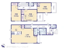 【東京都/町田市南町田】町田市南町田1丁目 新築一戸建て 間取り図
