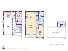【神奈川県/相模原市南区磯部】相模原市南区磯部 新築一戸建て 間取り図