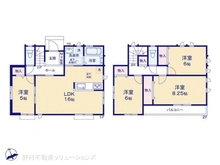 【東京都/町田市原町田】町田市原町田2丁目 新築一戸建て 間取り図