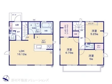 【東京都/町田市木曽西】町田市木曽西1丁目 新築一戸建て 間取り図