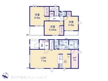 【神奈川県/相模原市中央区淵野辺本町】相模原市中央区淵野辺本町5丁目 新築一戸建て 間取り図