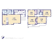 【神奈川県/相模原市南区上鶴間】相模原市南区上鶴間1丁目 新築一戸建て 間取り図
