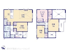 【神奈川県/大和市上草柳】大和市上草柳6丁目 新築一戸建て 間取り図