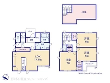 【神奈川県/座間市立野台】座間市立野台3丁目 新築一戸建て 間取り図