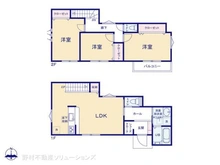 【東京都/町田市相原町】町田市相原町 新築一戸建て 間取り図