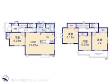 【神奈川県/座間市立野台】座間市立野台2丁目 新築一戸建て 間取り図