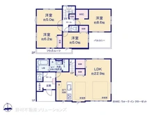 【東京都/町田市成瀬台】町田市成瀬台4丁目 新築一戸建て 間取り図