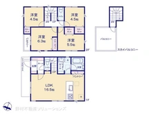 【神奈川県/大和市上草柳】大和市上草柳6丁目 新築一戸建て 間取り図