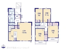 【神奈川県/座間市立野台】座間市立野台3丁目 新築一戸建て 間取り図