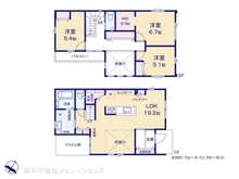 【神奈川県/相模原市南区相模台】相模原市南区相模台3丁目 新築一戸建て 間取り図