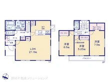 【神奈川県/相模原市南区相模台】相模原市南区相模台4丁目 新築一戸建て 間取り図