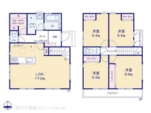 【東京都/町田市小山町】町田市小山町 新築一戸建て 間取り図