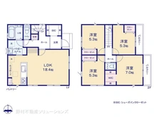 【東京都/町田市小山町】町田市小山町 新築一戸建て 間取り図
