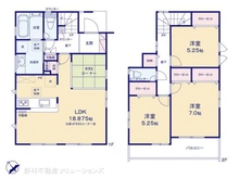 【神奈川県/相模原市南区下溝】相模原市南区下溝 新築一戸建て 間取り図