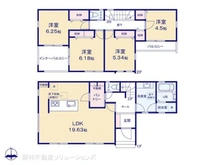 【神奈川県/大和市福田】大和市福田8丁目 新築一戸建て 間取り図