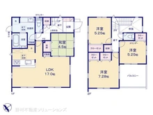 【神奈川県/相模原市南区東大沼】相模原市南区東大沼2丁目 新築一戸建て 間取り図