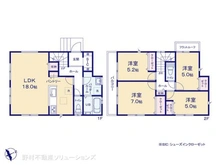【神奈川県/相模原市南区下溝】相模原市南区下溝 新築一戸建て 間取り図
