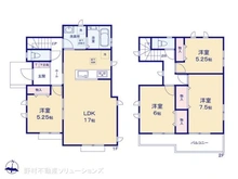 【東京都/町田市金井ヶ丘】町田市金井ヶ丘4丁目 新築一戸建て 間取り図