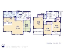 【神奈川県/大和市上和田】大和市上和田 新築一戸建て 間取り図