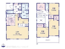 【神奈川県/相模原市南区新戸】相模原市南区新戸 新築一戸建て 間取り図