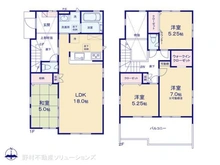 【神奈川県/相模原市南区新戸】相模原市南区新戸 新築一戸建て 間取り図