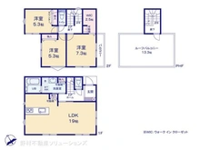 【神奈川県/相模原市中央区中央】相模原市中央区中央3丁目 新築一戸建て 間取り図