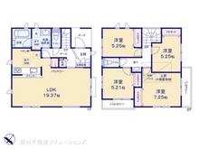 【神奈川県/相模原市南区大野台】相模原市南区大野台2丁目 新築一戸建て 間取り図