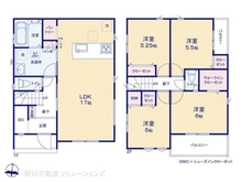 【神奈川県/相模原市中央区淵野辺本町】相模原市中央区淵野辺本町1丁目 新築一戸建て 間取り図