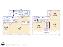 【神奈川県/相模原市中央区淵野辺本町】相模原市中央区淵野辺本町1丁目 新築一戸建て 間取り図
