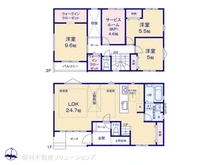 【東京都/町田市成瀬台】町田市成瀬台2丁目 新築一戸建て 間取り図