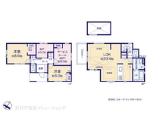 【神奈川県/相模原市南区東林間】相模原市南区東林間8丁目 新築一戸建て 間取り図