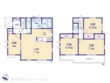 【神奈川県/大和市西鶴間】大和市西鶴間4丁目 新築一戸建て 間取り図