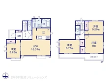 【神奈川県/座間市立野台】座間市立野台2丁目 新築一戸建て 間取り図