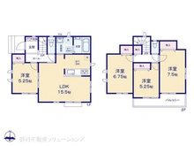 【神奈川県/座間市立野台】座間市立野台2丁目 新築一戸建て 間取り図