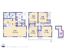 【東京都/町田市金井ヶ丘】町田市金井ヶ丘4丁目 新築一戸建て 間取り図