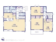 【神奈川県/相模原市南区下溝】相模原市南区下溝 新築一戸建て 間取り図