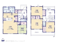 【神奈川県/座間市新田宿】座間市新田宿 新築一戸建て 間取り図